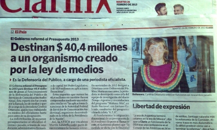 Foto de la nota en Clarín