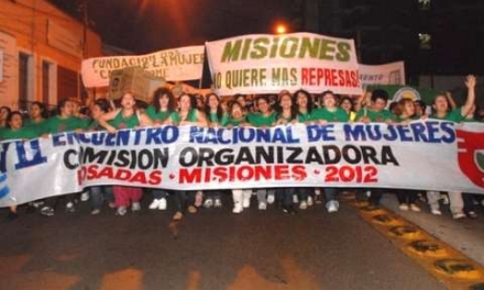 Encuentro Nacional de Mujeres en Misiones