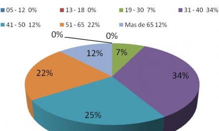 Febrero 2013 - Grafico de reclamos por edad