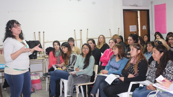 Taller de Comunicación y Género en Merlo