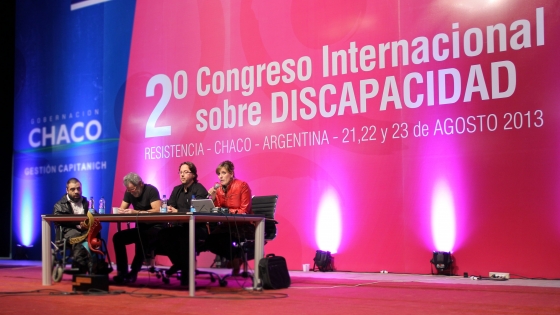 Congreso de Discapacidad en Chaco