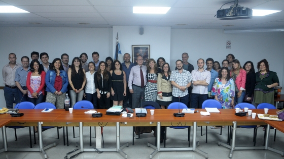 Cynthia Ottaviano recibió a Frank La Rue