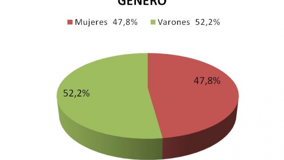 Febrero 2013 - Grafico de reclamos por género